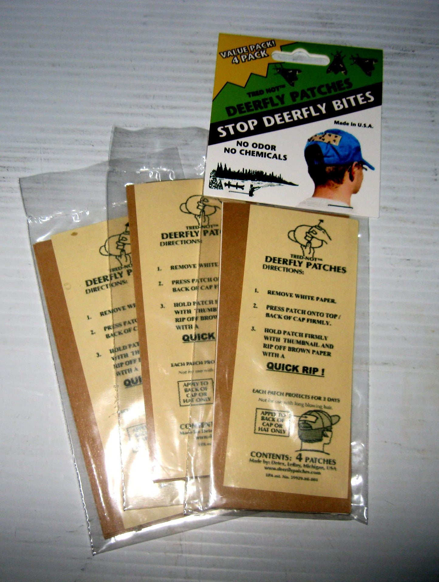 Deerfly Patches/Deer Fly Repellent Patch