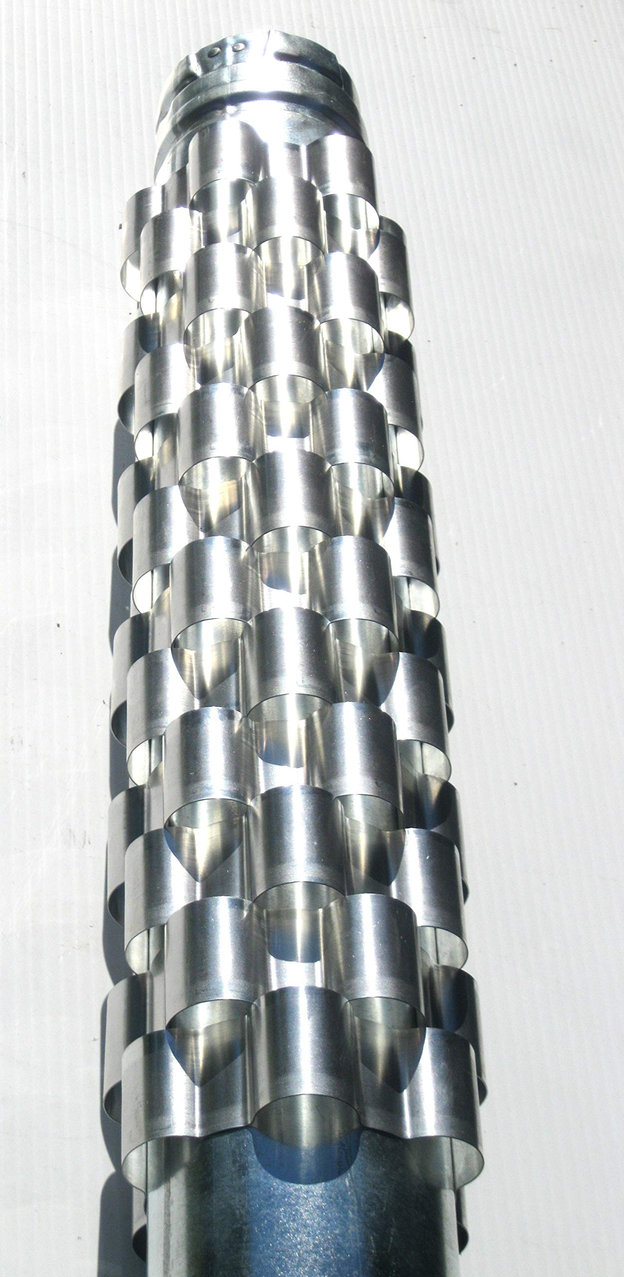 12 Stovepipe Heat Exchanger/Reclaimer/Radiators 3.6 inch Dia pellet stove pipe