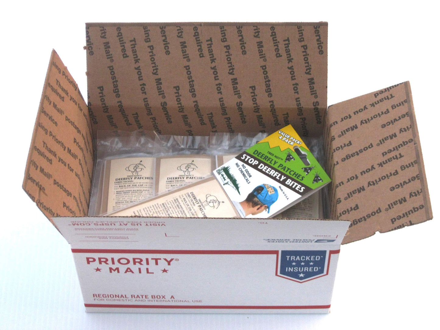 200 Deerfly Patches (Fifty 4/pks) Stops Biting Deer Fly