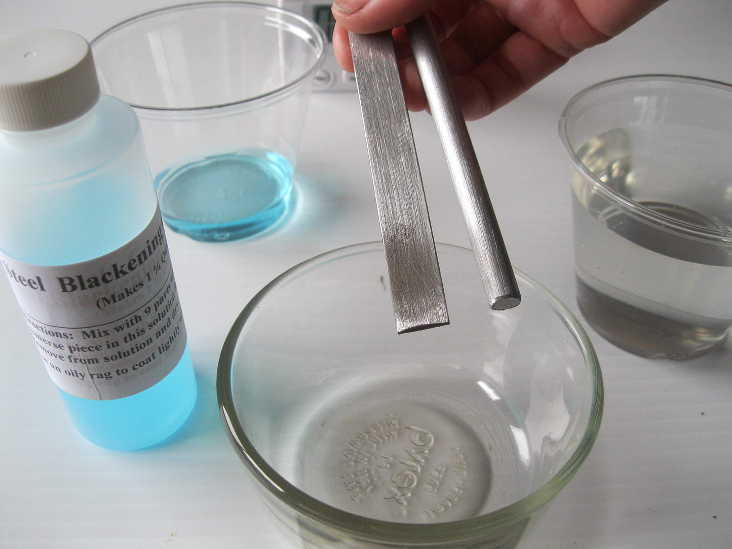 TredNot 7 oz steel blackening concentrate, gunsmith bluing solution, gun blue, makes 1/2 gal.