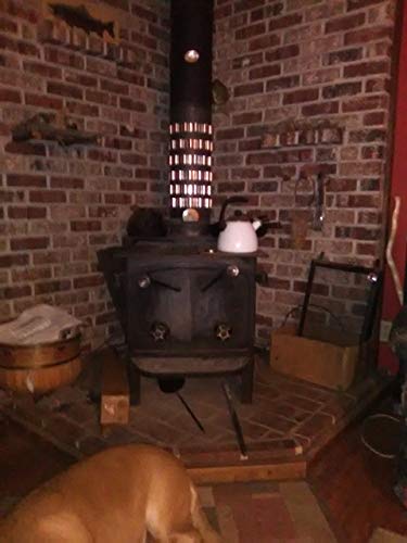 6 Heat Reclaim Radiators for six inch Dia. wood stove pipe. Flue stack exchanger
