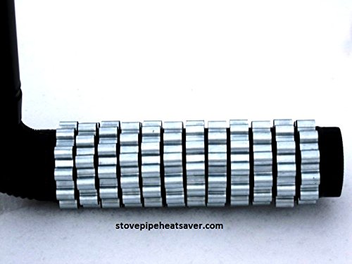 12 Stove Pipe Heat Exchanger / 6" dia. Snap-On Bands Reclaim/Radiators