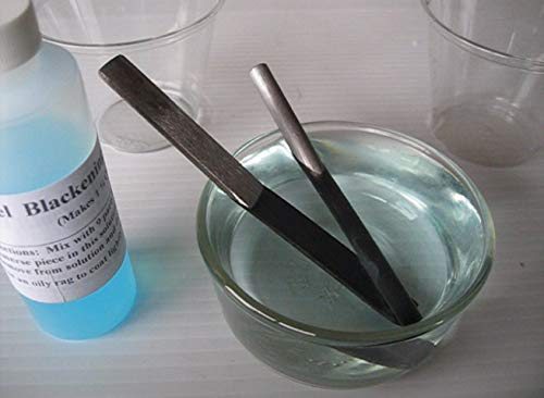 TredNot 4 oz Steel Blackening Concentrate, Makes 2 1/2 Pints, Bluing Solution, Gun Blue/Black